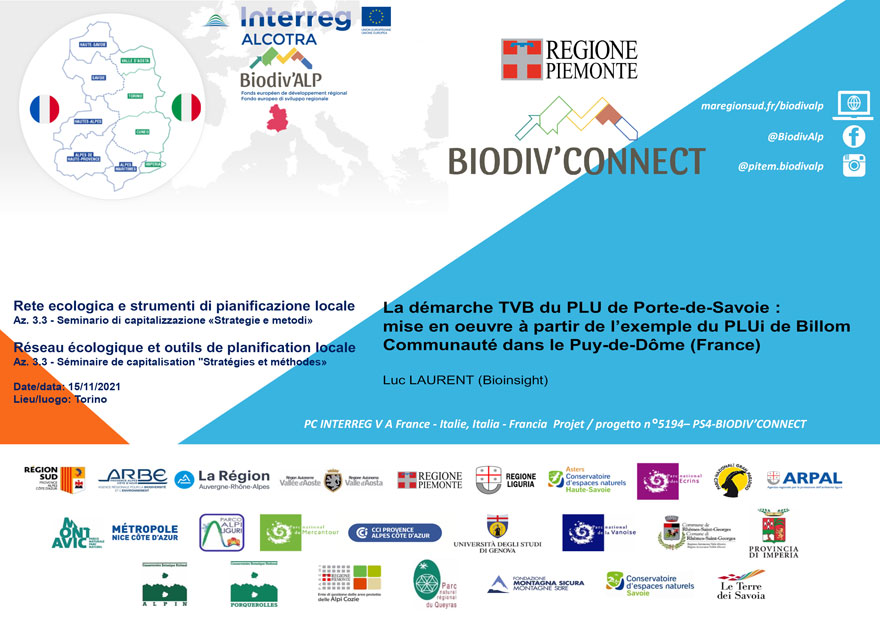 SEMINAIRE TURIN 211115 Luc LAURENT BIOINSIGHT Web